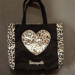 Betsey Johnson Leopard Tote